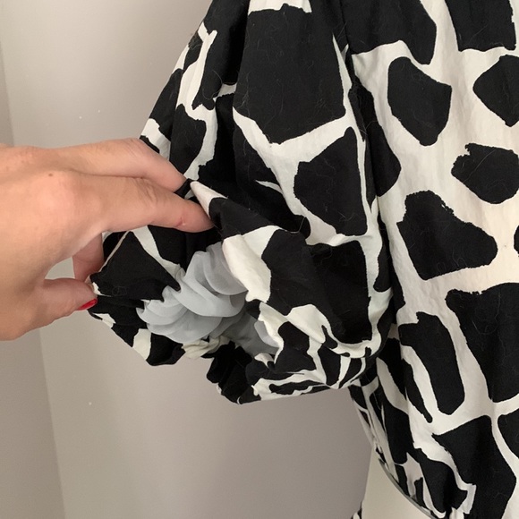 ZARA Printed Midi Dress - Picture 5 of 8